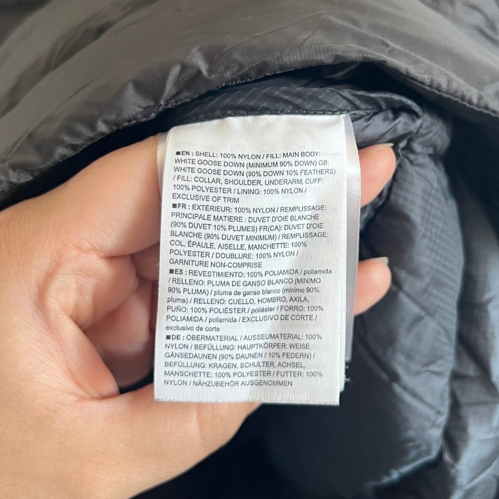Arc'teryx Gray Puffer Down Insulated Cerium LT Jacket L Quiet Outdoors Gorpcore - Picture 6 of 7